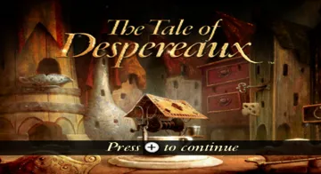 The Tale of Despereaux screen shot title